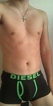 オナニー画像 男 2079番。やろひの「脱がずに」。サムネイル。